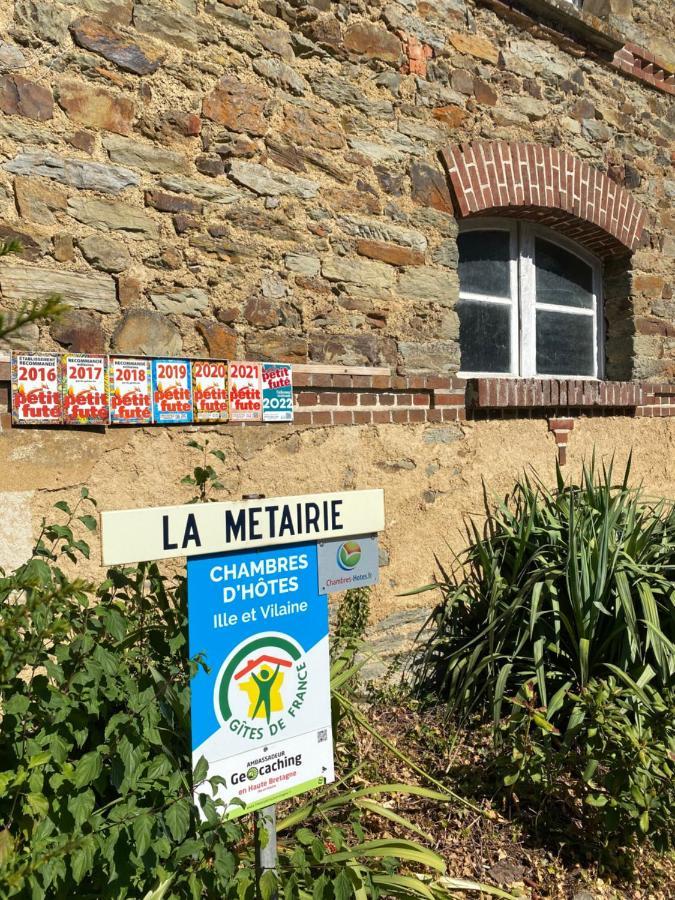 La Metairie Bed and Breakfast Domloup Exteriör bild